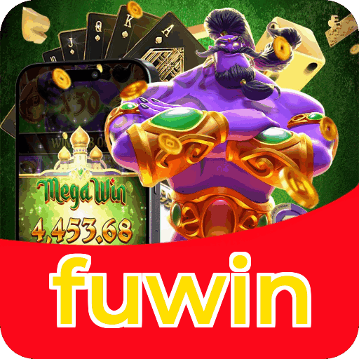Números do app fuwin em material de marketing — ilustração, não auditoria
